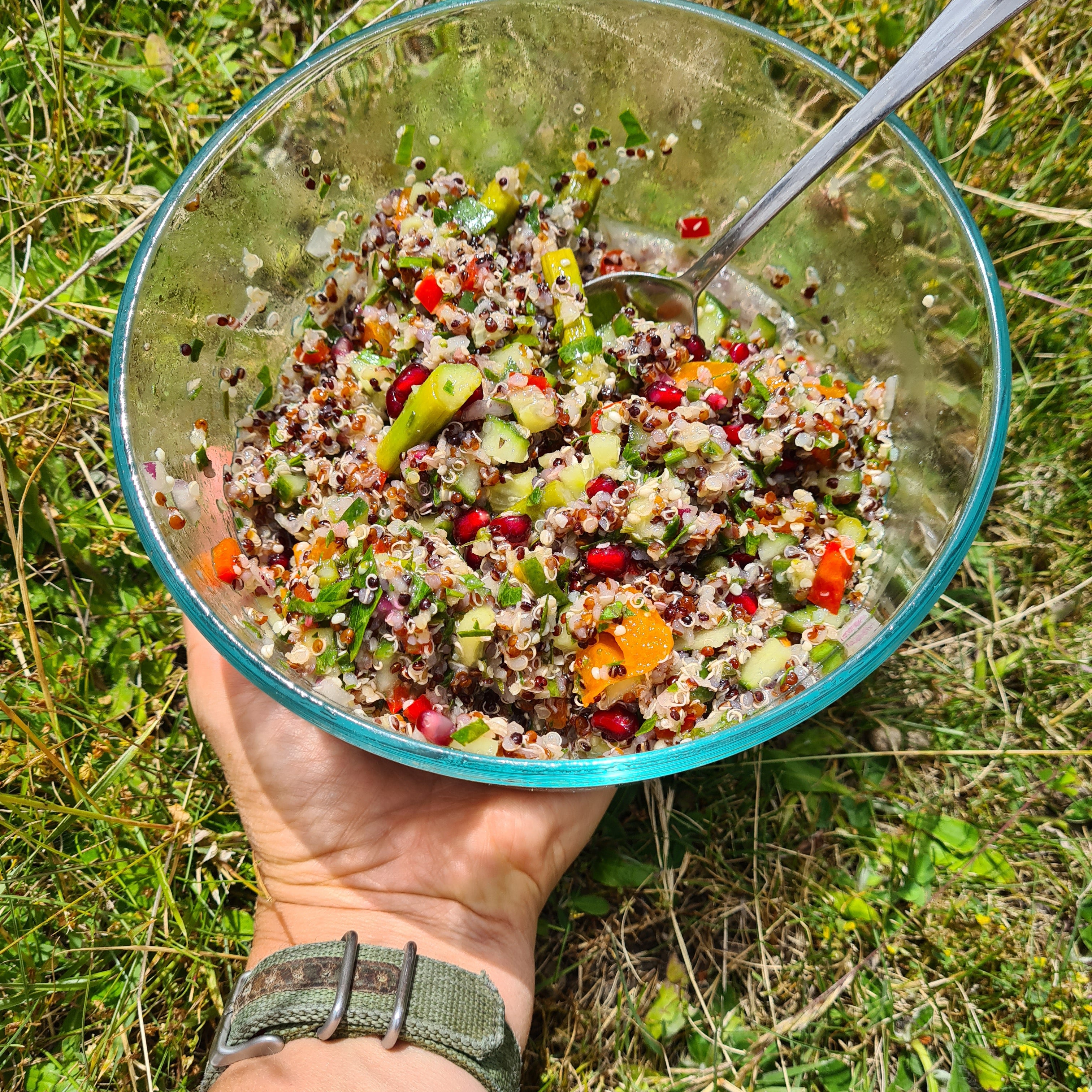 Summer Tabbouleh Salad for Picnics (gf v)